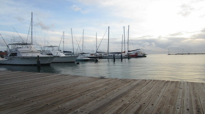 Bateaux à Aruba, aux Antilles