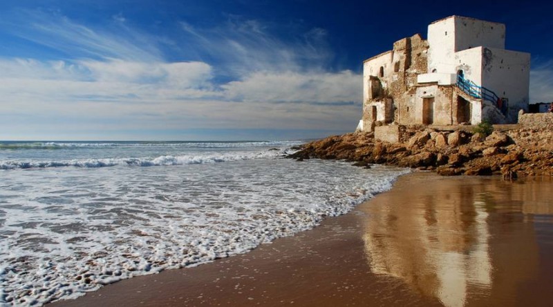House by the sea. Sidi Kaouki, Essaouira, Morocco